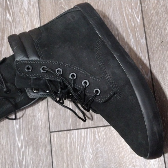 Timberland black suede high top sneakers. Size 8.5 - Picture 1 of 9